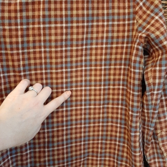 Vintage Pendleton Wool Plaid Flannel Button Down Shirt Gorpcore Camping Retro - Picture 7 of 11